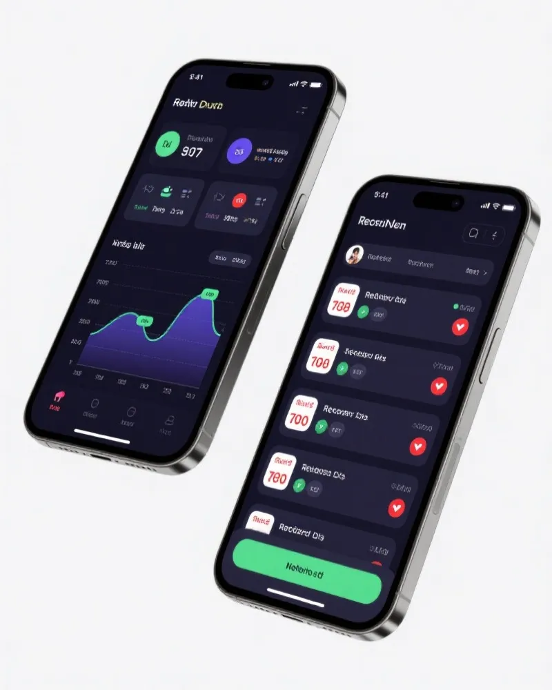 澳洲幸运5 App Interface
