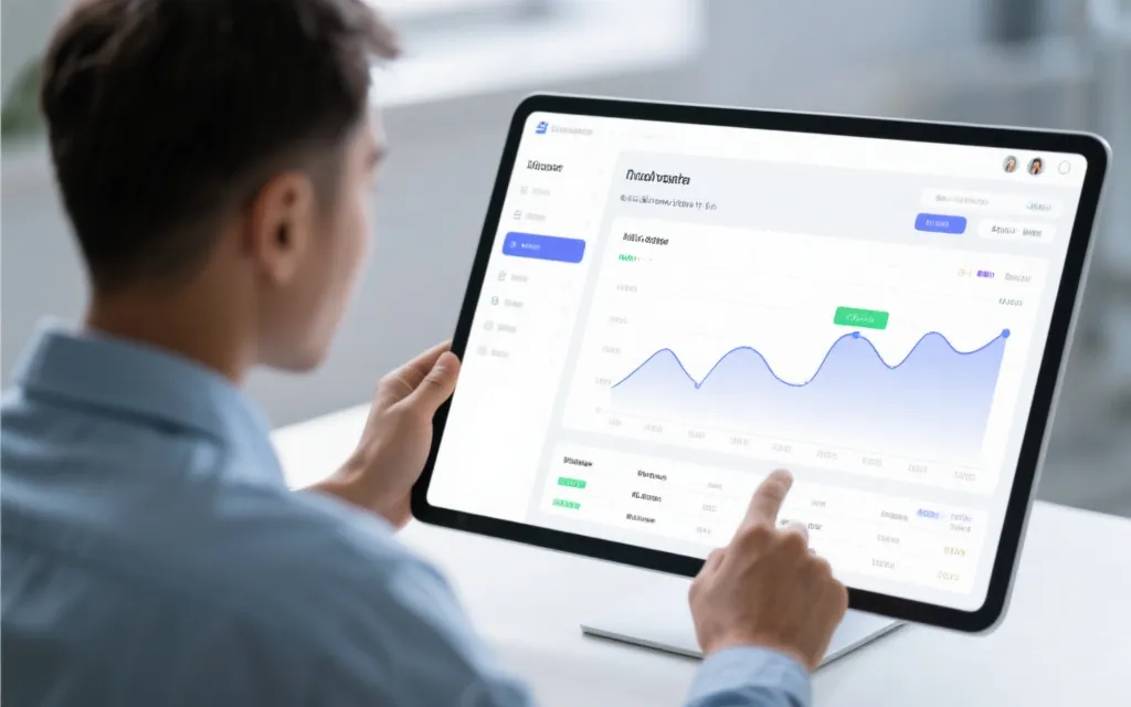 智能信息平台展示走势图